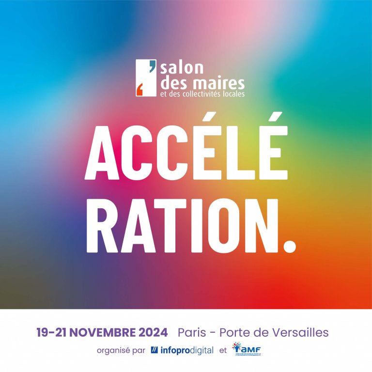 Affiche du salon des maires 2024